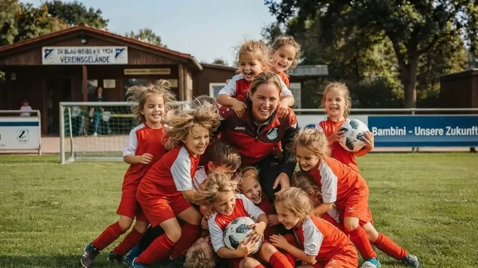 Kindermannschaft eines Sportvereins